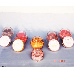 decorative wax Candle jars votives - Product Image 1
