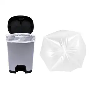 RECYCLED GARBAGE BAG WITHOUT CORE Customized Logo Flat Recyclable Trash Plastic Bag Vietnam Supplier