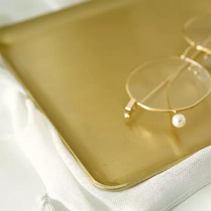 Bandeja Ovalada Decorativa Moderna para el Hogar, Bandejas para Servir - Product Image 4