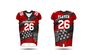 Vente en gros 100% polyester uniforme de football américain tissu antibactérien impression par sublimation personnalisée ensembles personnalisés uniques pour - Product Image 3