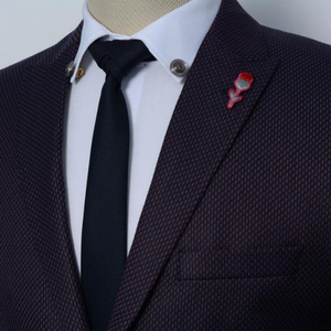 Mode printemps automne Slim Fit hommes Blazer veste de luxe Blazer pour hommes qualité turque - Product Image 1
