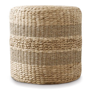 Puf-Mezcla otomana de algas marinas, jacinto de agua multiusos para el suelo, estilo asiático, nueva colección - Product Image 2