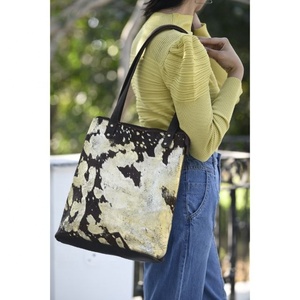 LW Nouvelle arrivée Sac fourre-tout de luxe pour femmes en cuir véritable fait à la main avec sangle réglable Sac à main pour l'hiver et l'été Portable - Product Image 6