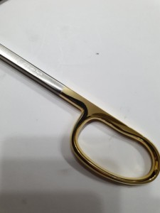 Ciseaux à anneau large Lister, manuels, en acier inoxydable 410, 8 pouces, instrument pour pansements, pour la chirurgie des oreilles, des yeux, du nez et de la gorge - Product Image 5