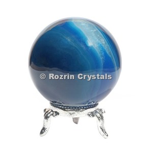 Esferas de ónix azul de piedras preciosas al mejor precio - Product Image 1