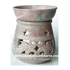 Handmade Soapstone <b>Aroma</b> Oil <b>Lamps</b> - Product Image 1