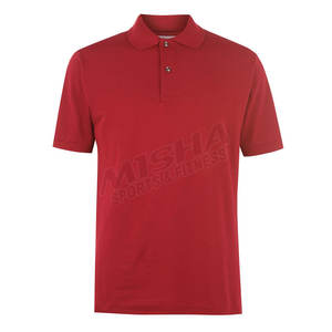 Polo de media manga con microenclavamiento para hombre, Camiseta 100% de algodón, diseño de logotipo personalizado, liso, 100% algodón, informal - Product Image 1
