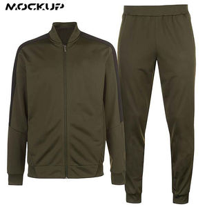 Ensemble de vêtements de sport de jogging décontractés pour hommes, sweat à capuche et pantalon à séchage rapide, survêtements à capuche grande taille - Product Image 2