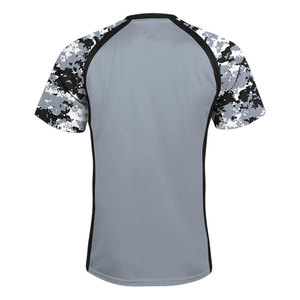 เสื้อยืดคอกลมสีเบจสำหรับผู้ชาย/เด็กชาย ผ้าฝ้าย 100% แบบกำหนดเอง พิมพ์โลโก้ได้ตามต้องการ สไตล์ลำลอง - Product Image 4