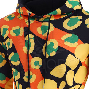 Sudadera con capucha de alta calidad para hombre, prenda deportiva masculina de 60% algodón y 40% poliéster con diseño de sublimación - Product Image 2