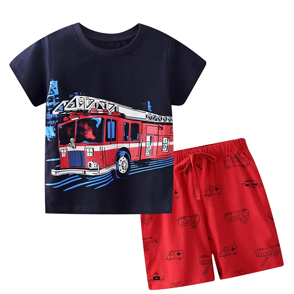 Toddler Boy Clothes abbigliamento estivo per bambini in cotone imposta abiti per bambini