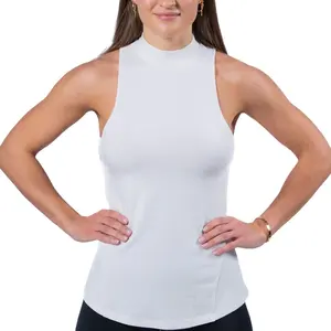 Supplier Customize Sport Sublimation Quantity Print Summer Tank Tops Gym Singlet Ladies