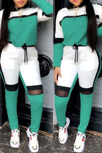 Chándal con logotipo personalizado para mujer, chándal barato oem - Product Image 3