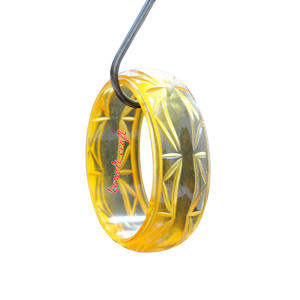 Pulsera personalizada de resina del puente de Londres, brazalete tallado, joyería hecha a mano - Product Image 1