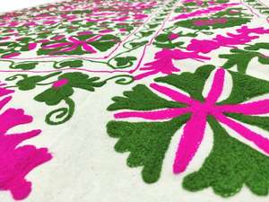 Free Customized Your Design Suzani Embroidered Quick Delivery High Quality Tapestry Bohemian Home Decor Trendy Tapestry Bedcover - Product Image 5