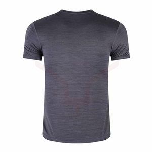 T-shirt ajusté pour hommes de haute qualité coupe ajustée respirant avec séchage rapide et manches courtes nouveau style imprimé logo design - Product Image 2