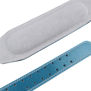 เข็มขัดยกหนังวัวซ่อนวัวสำหรับทั้งชายและหญิงอุปกรณ์เพาะกายฟิตเนสเพื่อความปลอดภัยในการ2024ออกแบบโลโก้ได้ตามต้องการ - Product Image 5