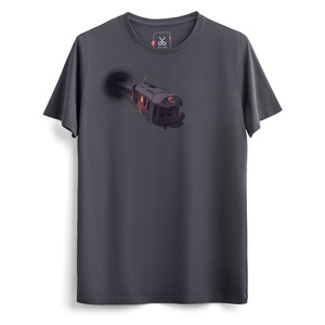 Camiseta de manga corta para hombre, camiseta informal de algodón con cuello redondo, Camiseta ajustada de fábrica turca - Product Image 1