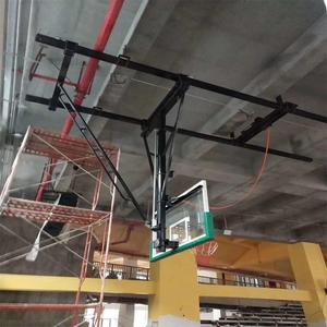 <span class=keywords><strong>Canestro</strong></span> da Basket Elettrico <span class=keywords><strong>Pieghevole</strong></span> con Supporto a Soffitto, Tabellone da Basket Sospeso in Vendita - Product Image 3