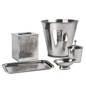 Juego de accesorios de baño de níquel martillado de siete piezas - Product Image 1