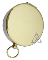 Boussole plate vintage en laiton, luminescente, 100 % faite à la main – Décoration d'intérieur unique, cadeau d'anniversaire pour la randonnée