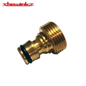 Adaptateur de jardin en laiton 3/4" à filetage mâle - Raccord de tuyau à connexion rapide et durable - Product Image 2