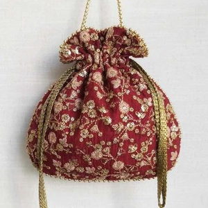Tela de seda para fiesta y boda, tejido bonito y elegante, con perlas bordadas, para trabajo LATCAN y ZARI, 2022 - Product Image 1