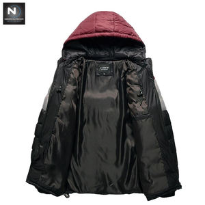 Ready in Stock New <b>Hooded</b> Puffer <b>Jacket</b> Men's <b>Padded</b> Vest Winter <b>Jacket</b> Plus Size Men's <b>Jackets</b> - Product Image 3