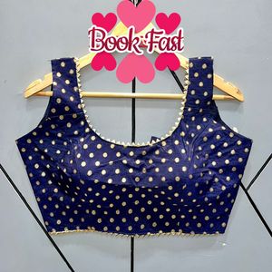 Indian Designer Readymade <strong>Saree</strong> <strong>Blouse</strong> - Product Image 5