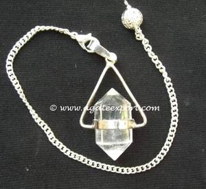 ซื้อออนไลน์บำบัดคริสตัลควอตซ์ V รูปร่างลูกตุ้ม - Product Image 2