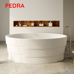 Baño compuesto de piedra de resina para bañera de terrazo - Product Image 4