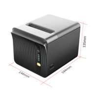 Imprimante thermique de reçus MHT-P80A 80 mm, interface USB et LAN, imprimante thermique mécanique, prix de gros d'usine