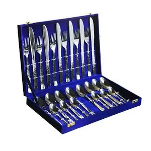 Marvelous Design Stainless Steel Cutlery Set Exclusive Quality Silver Color Cutlery For Home And Restaurant