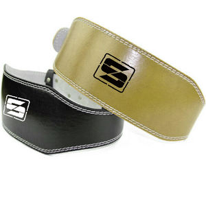 Cinturón de elevación de cuero de vaca cómodo y duradero para gimnasio, entrenamiento pesado y fitness, logotipo personalizado preroto para ciclismo y entrenamiento - Product Image 5