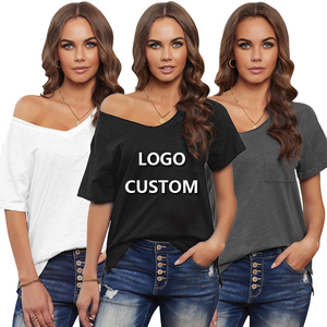 Camiseta estampada personalizada para mujer, camiseta con Logo - Product Image 6