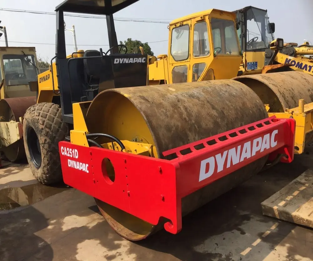 Utilizzato dynapac 10 ton rullo stradale copactor CA251, Utilizzato vibratore rullo in vendita
