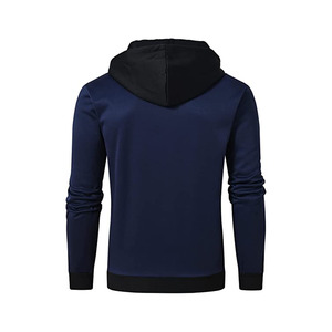 Wholesale Custom Latest Design OEM Full Zip Hoodie With Zipper Fleece Jacket Full-face-zip-hoodie - Product Image 6