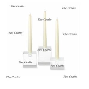 Support à bougies en acrylique et métal, taille et forme personnalisées, support à bougies décoratif pour accessoires de décoration de mariage - Product Image 3