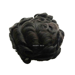 Q6 Modelo Toupee para hombres REGENT HAIR Natural Virgin 100% Cabello humano indio Múltiples longitudes-10 a 12 pulgadas de Bangladesh - Product Image 3