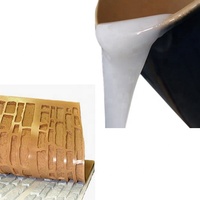 Caoutchouc de silicone liquide pour la fabrication de moules en pierre