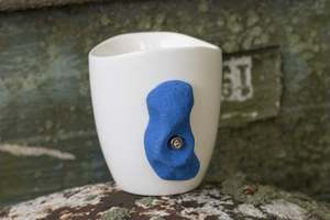 Particular Ceramic Rock <strong>Climbing</strong> <strong>Mug</strong> Coffee <strong>Mug</strong> with Colorful Polyresin Swirl Rock Handle for Avid Climbers - Product Image 5