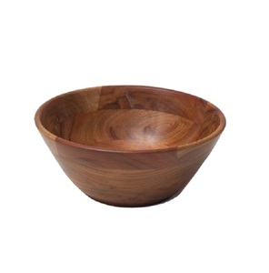 Most Popular Design <b>Mango</b> <b>Wood</b> <b>Bowl</b> Hotel Catering Usage Dinnerware Salad Serving <b>Bowl</b> Tabletop Wooden <b>Bowl</b> Shape Kitchen - Product Image 1