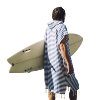 Poncho de Toalla Pestemal con Capucha para Surf, 100% Algodón, para Baño, Niños y Adultos, Edición Macallan 1