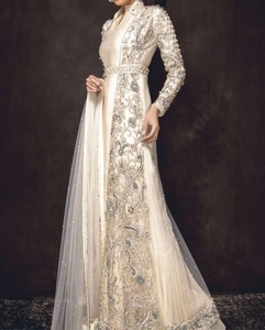 Magnifique robe longue élégante avec veste, tenue de mariage et de soirée, robe de cérémonie élégante 2025 - Product Image 1