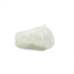 Natural milky aquamarine 22x15mm livre de áspero 22.50 cts solto pedra preciosa