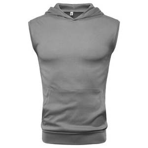 <b>Men's</b> Summer <b>Sleeveless</b> Vest Tank Top Muscle <b>Hoodie</b> for Gym Workout <b>Men's</b> Sweatshirts - Product Image 5
