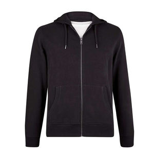 Sweat à capuche pour homme personnalisé en molleton de coton doux avec logo tissé en tricot pour la saison d'hiver disponible dans n'importe quelle couleur - Product Image 3