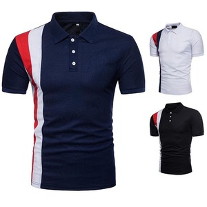 2025 nouvelle dernière conception coton Logo personnalisé imprimé hommes Sublimation Polo t-shirts épais coton surdimensionné polos vierges - Product Image 6
