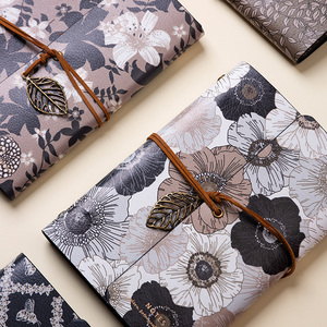 DELIJIA A5 مذكرات تُصمم حسب الطلب بو الجلود مخطط إعادة الملء دوامة دفتر فضفاضة أوراق الموثق دفتر ملاحظات بغلاف مُجلّد - Product Image 6