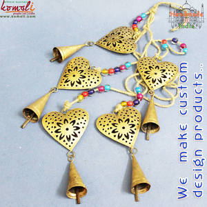 Carillons gravés en fer blanc, cœur, vent, pour Souvenir de mariage - Product Image 6